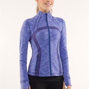 Lululemon Blue Spacedye Define Jacket Size 8